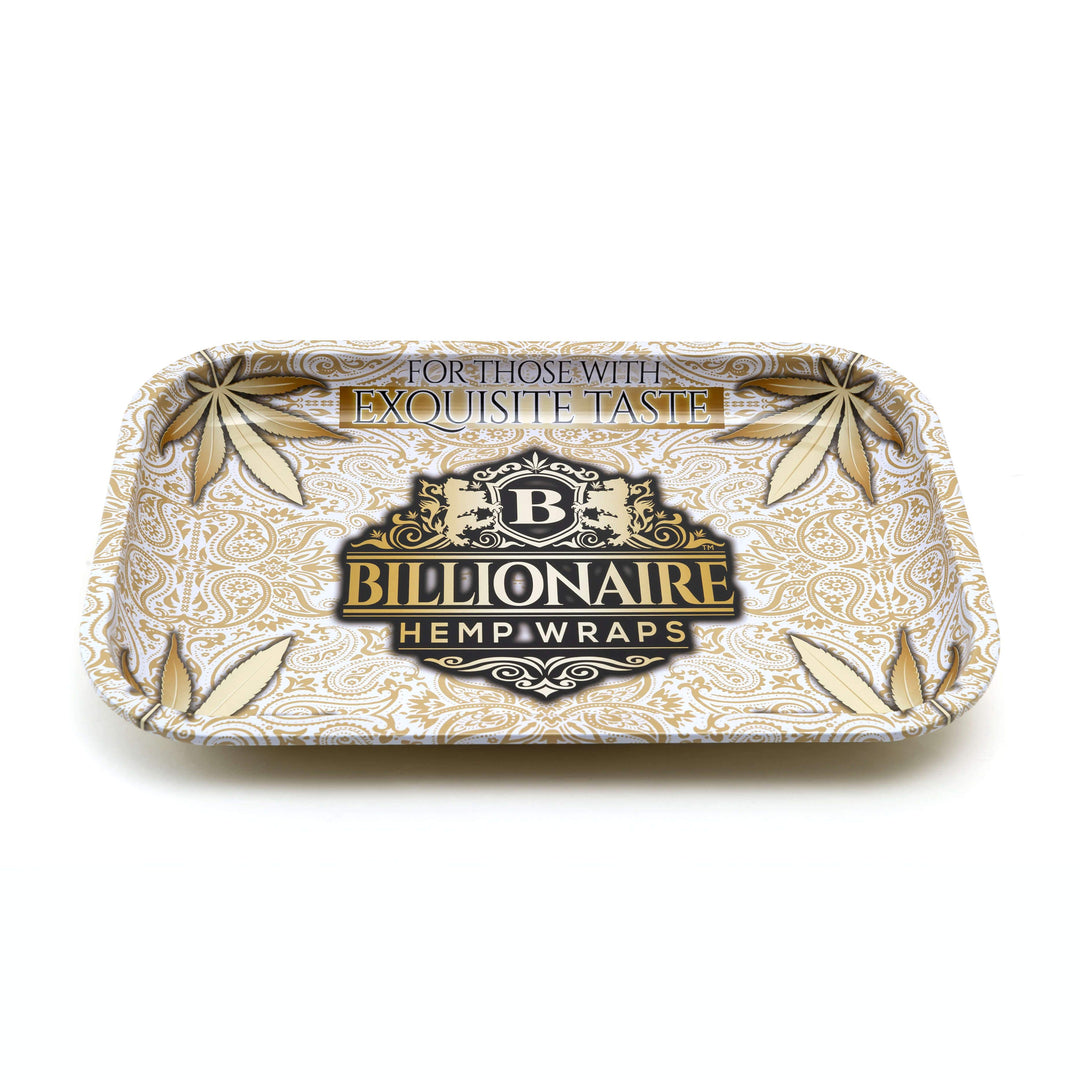 BILLIONAIRE HEMP WRAPS – Medium Rolling Trays