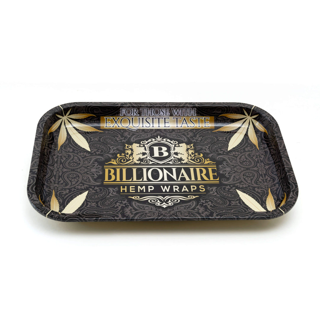 BILLIONAIRE HEMP WRAPS – Medium Rolling Trays