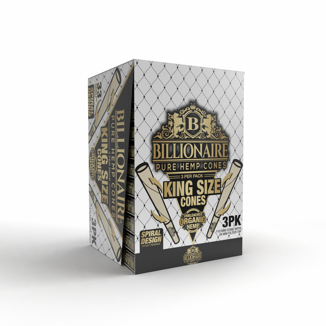 Billionaire® Pre-Rolled - King Size Cones