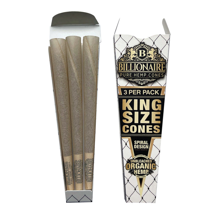 Billionaire® Pre-Rolled - King Size Cones