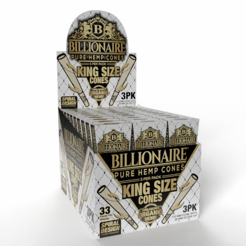 Billionaire® Pre-Rolled - King Size Cones