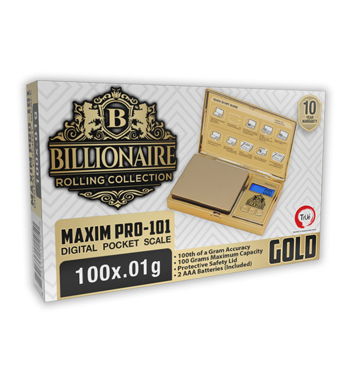 Billionaire® Digital Pocket Scale MAXIM PRO-101