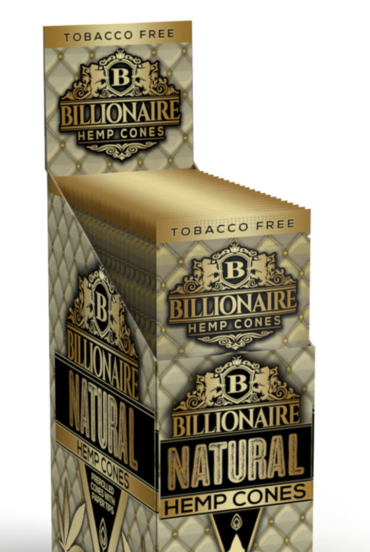 Natural - Billionaire Hemp Cones