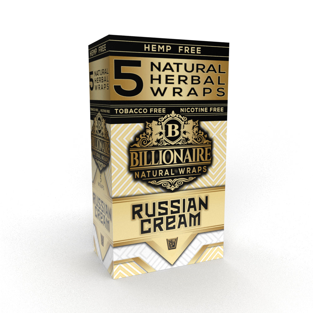 Russian Cream -  Billionaire Tea Leaf Natural Herbal Wraps