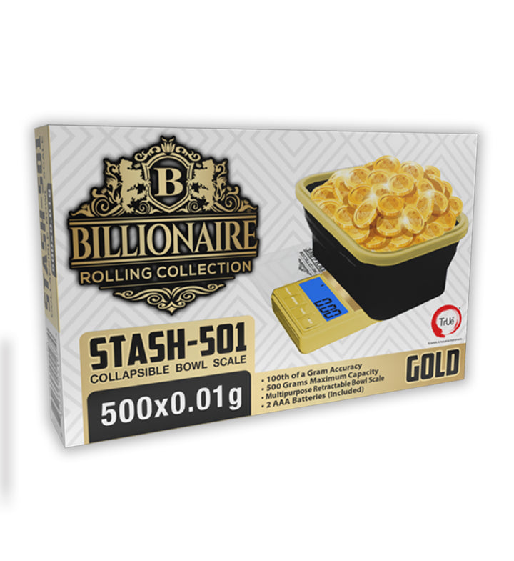 Billionaire® Collapsible Bowl Scale STASH-501