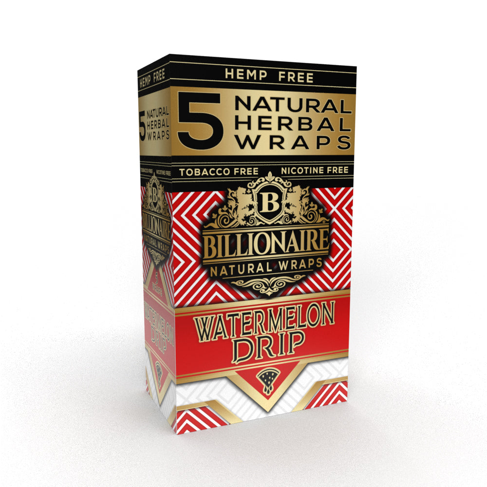 Watermelon Drip -  Billionaire Tea Leaf Natural Herbal Wraps