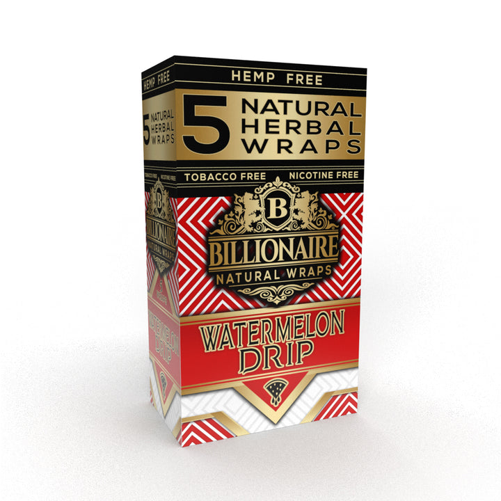 Watermelon Drip -  Billionaire Tea Leaf Natural Herbal Wraps