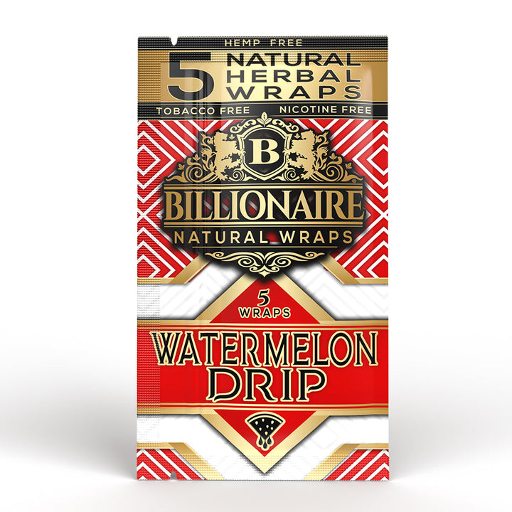 Watermelon Drip -  Billionaire Tea Leaf Natural Herbal Wraps