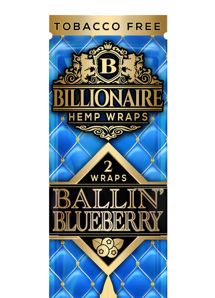 Ballin' Blueberry - Billionaire Hemp Wraps