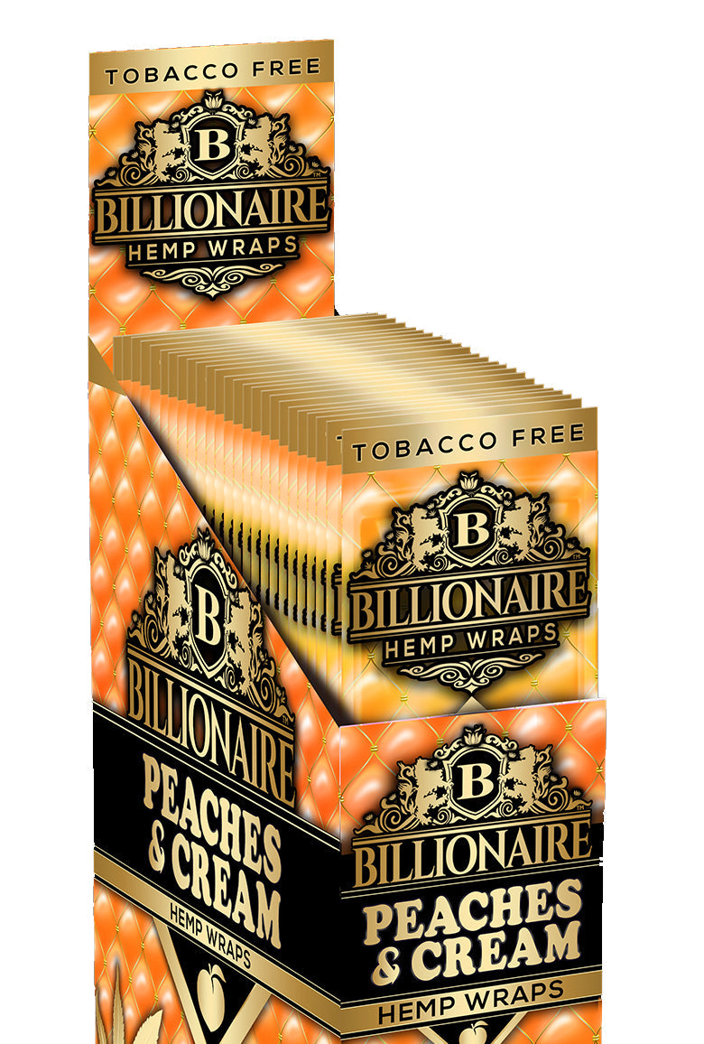 Peaches & Cream - Billionaire Hemp Wraps